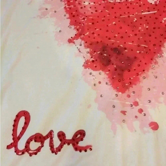 Jade Women’s Sequins Heart Mini Dress Sz. L/ XL NWOT - Picture 2 of 4